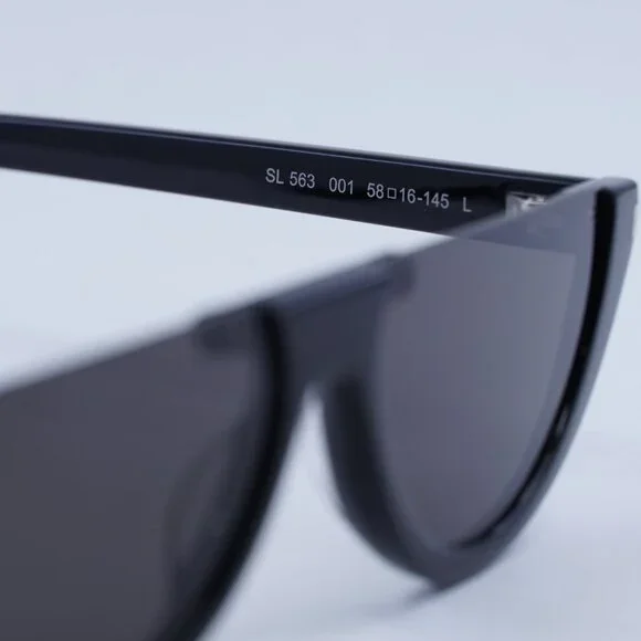 ?️ New Saint Laurent SL563 001 Sunglasses - Black Frame  display picture 1